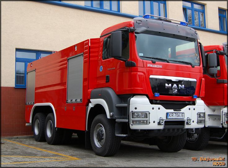 JRG Skawina MAN TGS Fire engine