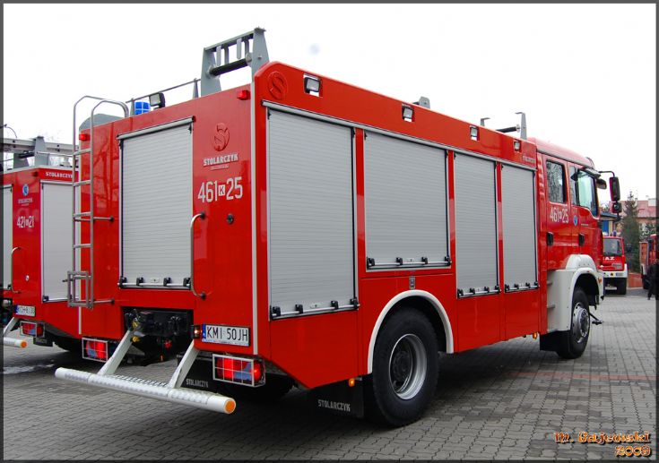 JRG Miechów MAN TGM Heavy fire-fighting vehicle
