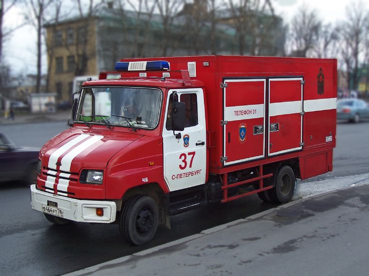 St Petersburg Fire Brigade Zil