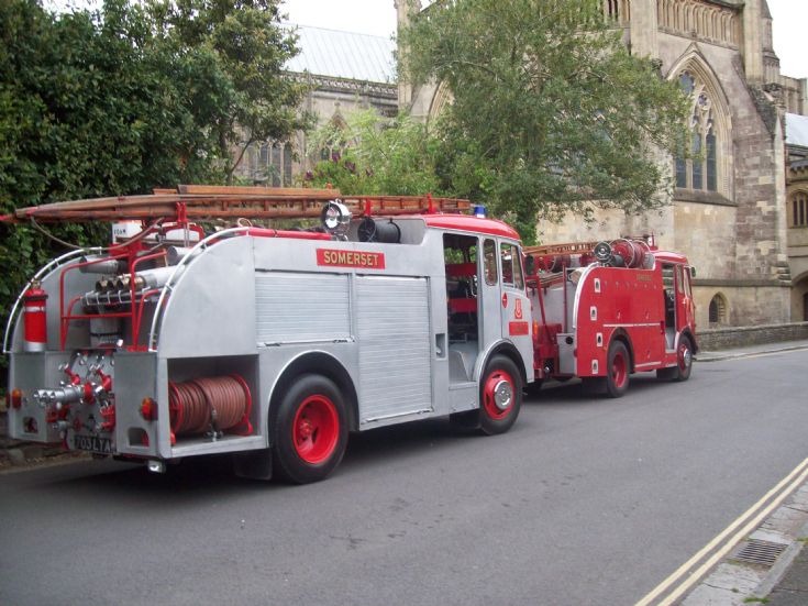 Two Ex Somerset Dennis F28's taken in Wells