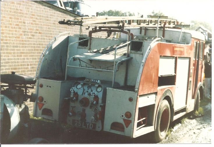 Dennis F28 Ex Somerset Fire Brigade