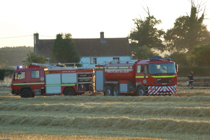 Norfolk Fire service in action