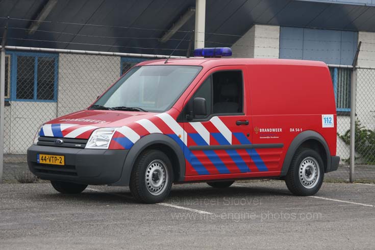 Gezamenlijke brandweer Ford Transit Connect