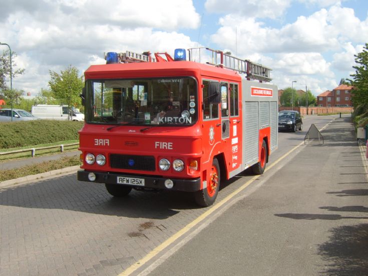 Fire Engines Photos AFW125X Bedford TK exKirton