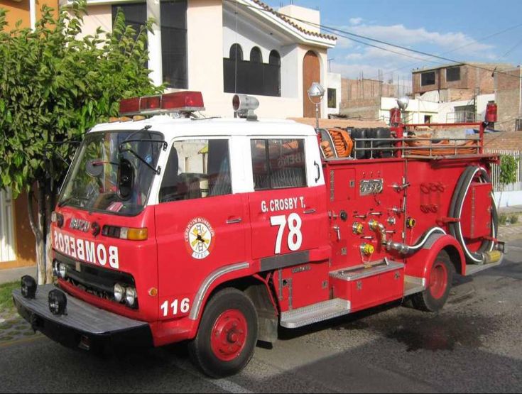 Fire engine 78-01 Arequipa Peru
