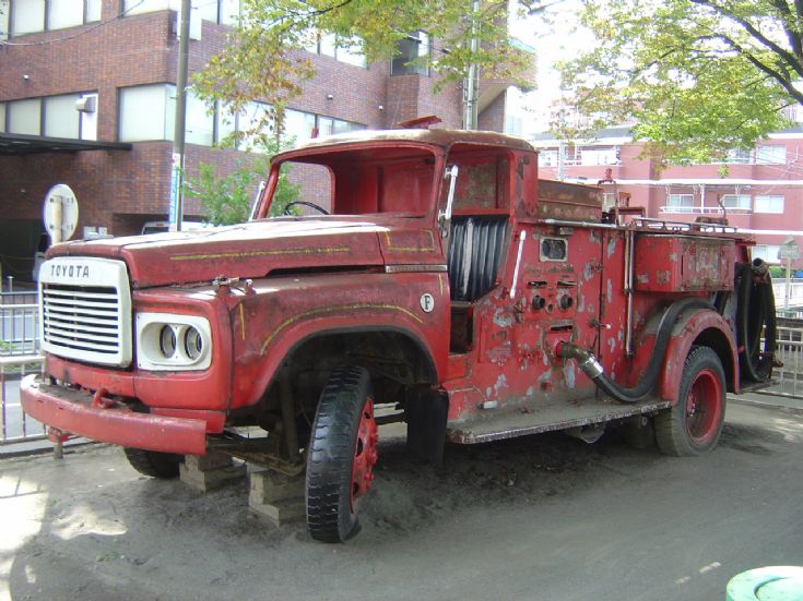 Former Tokyo Fire department pumper Toyota