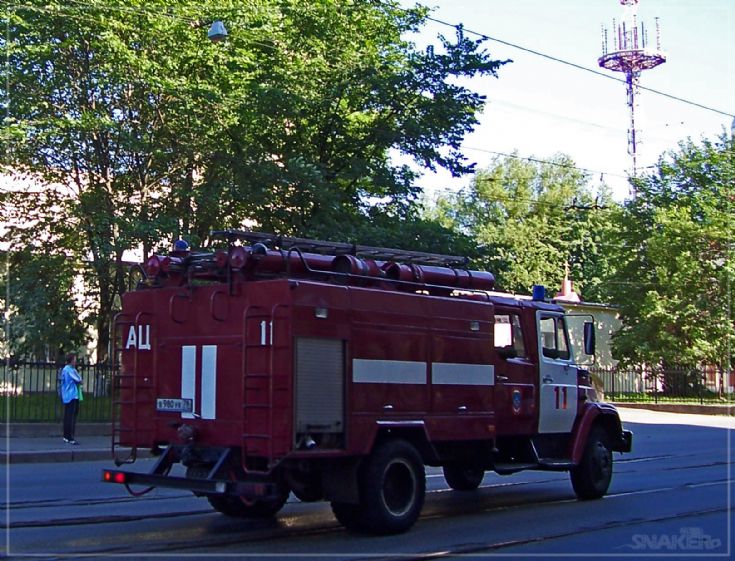 St. Petersburg Zil 4333 Fire engine