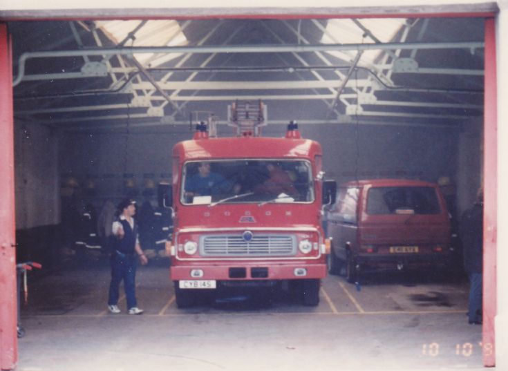 Dodge Water tender CYB14S Wells Fire Station
