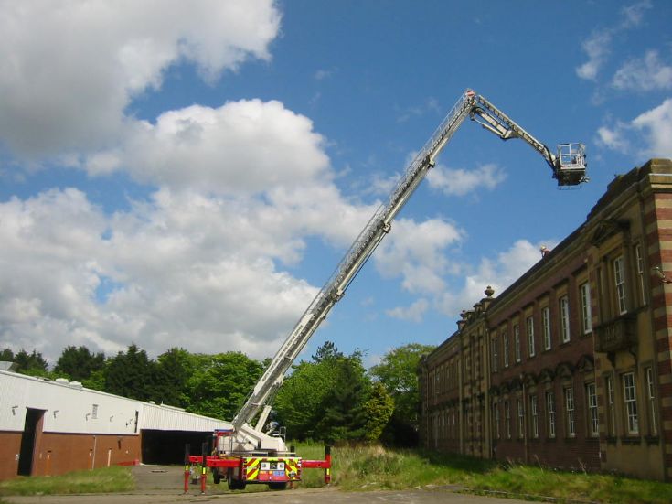 North Yorkshire Fire service Mercedes ALP