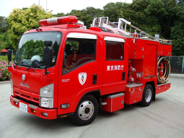 Togoshi Fire station light pumper