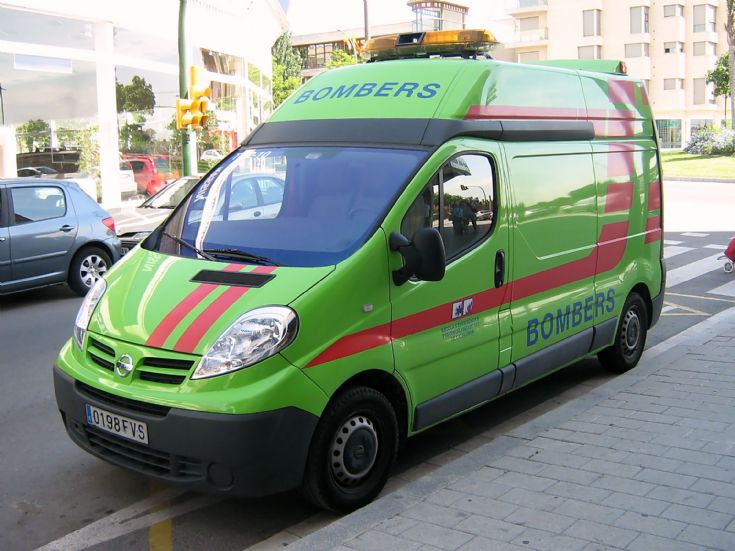 Nissan van Fire brigade 