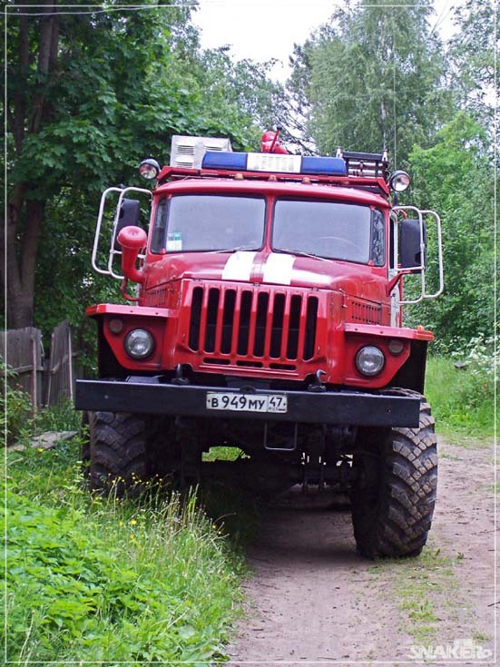 Ural AC-5-40 Pasha Fire brigade