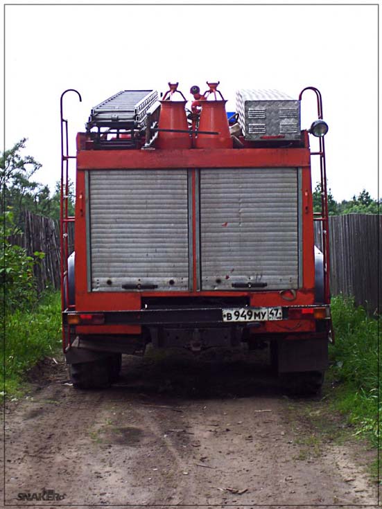 Pasha Leningrad area Ural Fire engine