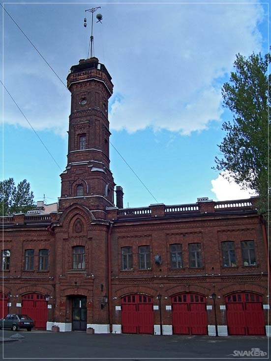Fire station 9 St Petersburg Russia