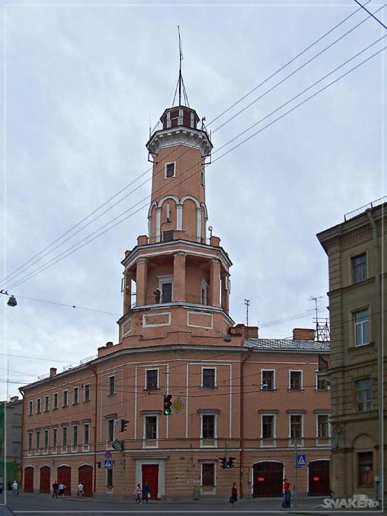 Old fire station on Sadovaja street St Petersburg