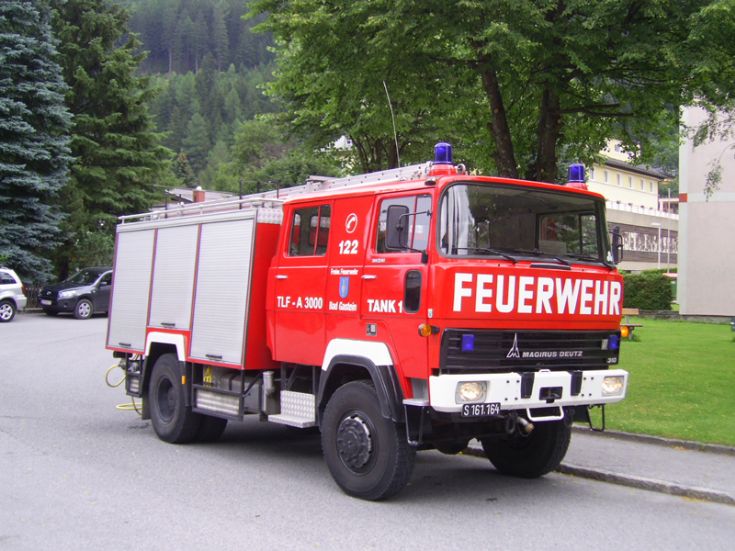 Feuerwehr Bad Gastein Magirus Deutz Rosenbauer