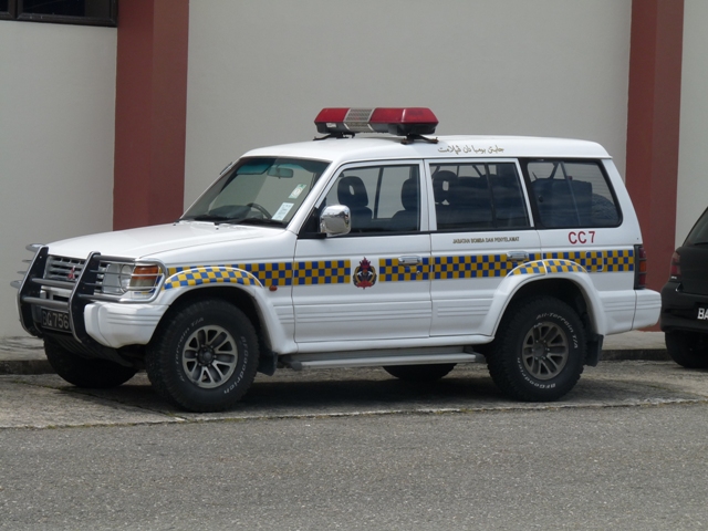 Mitsubishi Pajero Brunei Fire and Rescue