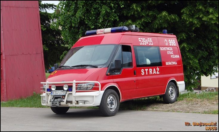 539[K]55 SLRt Ford Transit OSP Bieńkówka