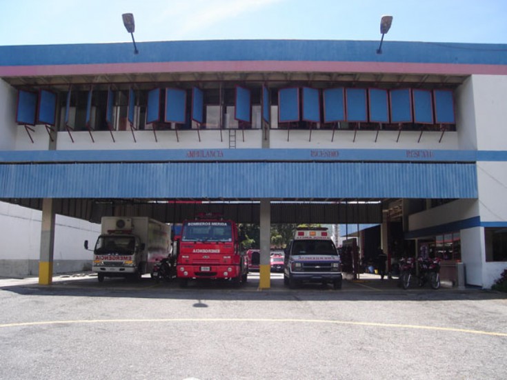 Fire station one Merida Venezuela