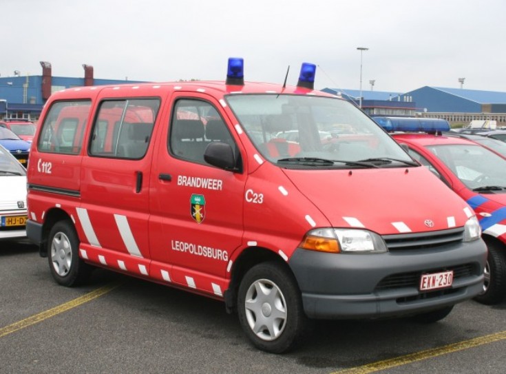 Brandweer Leopoldsburg Toyota HiAce