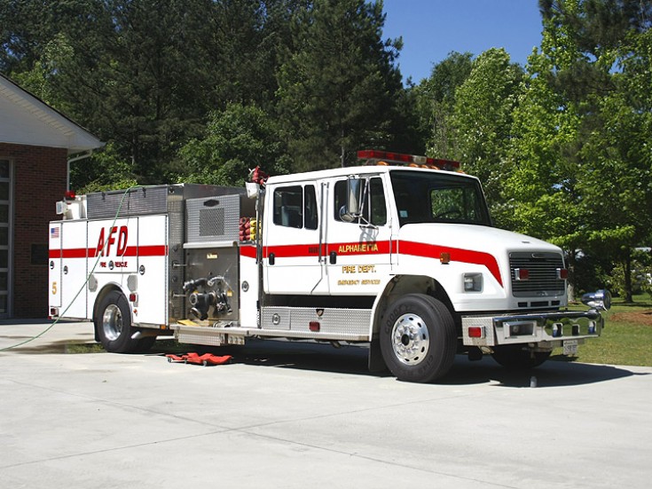 Alpharetta Quality Freightliner pumper