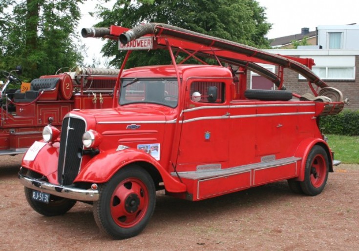 Brandweer Bodegraven Chevrolet pumper