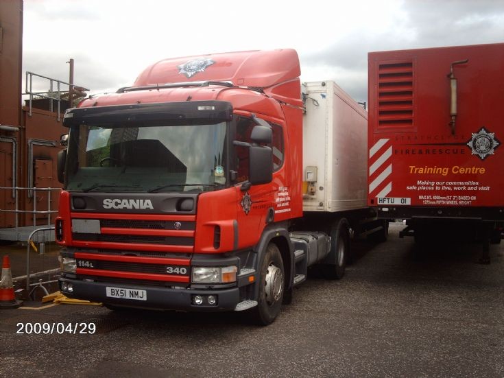 Stathclyde FRS Scania BX51 NMJ