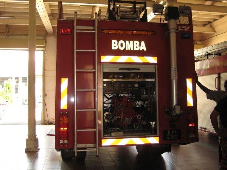 Malaysia Mercedes Atego Fire engine