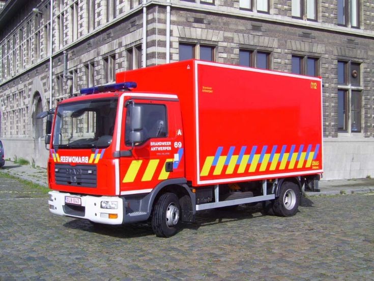 MAN Dias De Brueckler Brandweer Antwerpen