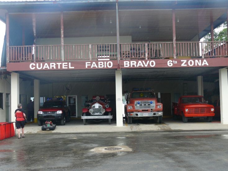Bocas del Toro fire brigade Panama