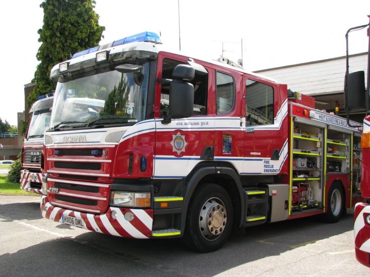 Horsham Fire station Scania