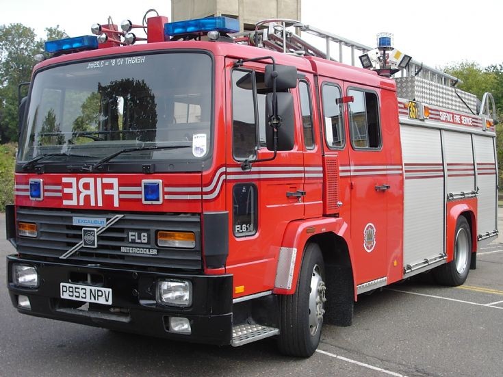 Volvo FL6 Suffolk Fire service