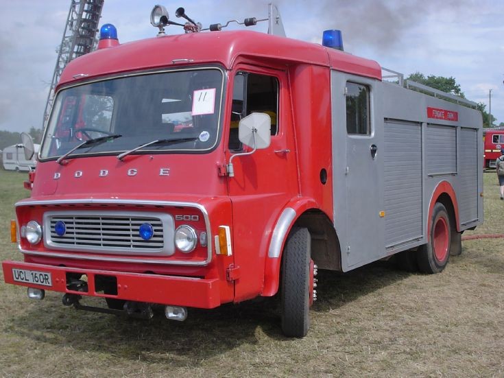 Dodge K850 former Norfolk Fire service