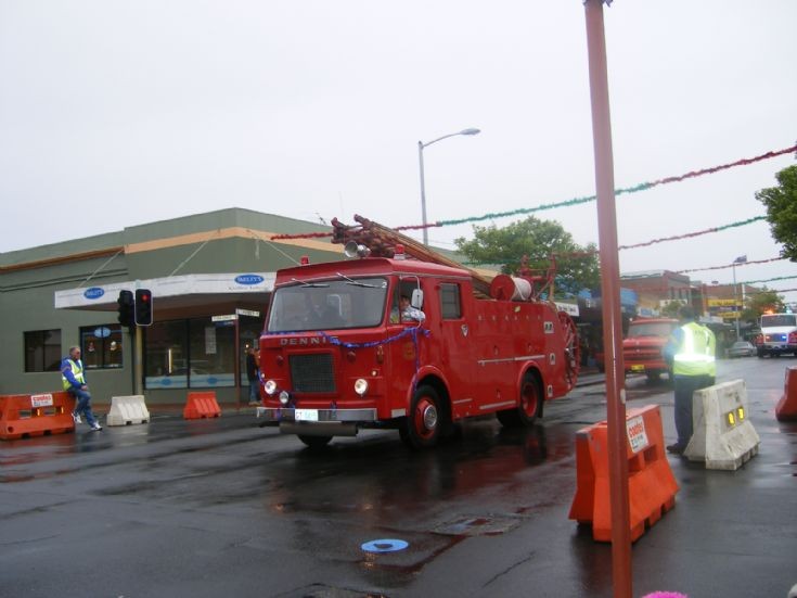 Dennis pumper Tasmania Fire service