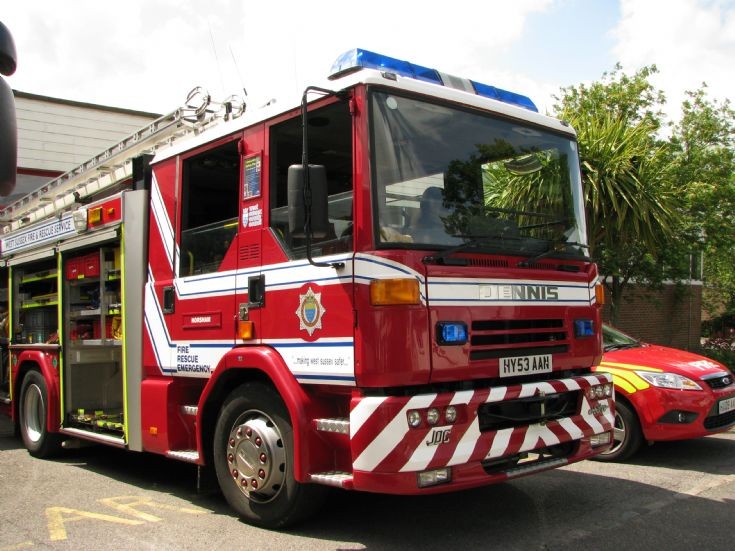 Dennis Sabre Horsham Fire station