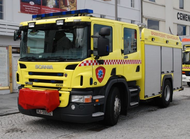 Stavanger Fire brigade Scania pump