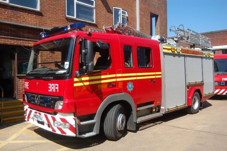HW06 GGJ Water Tender Ladder Newport
