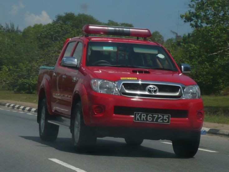 Toyota Hilux Brunei Shell Fire brigade