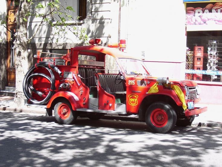 Toyota Jeep Bomberos Montevideo