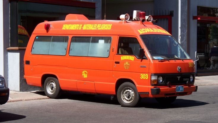Toyota ambulance Montevideo 