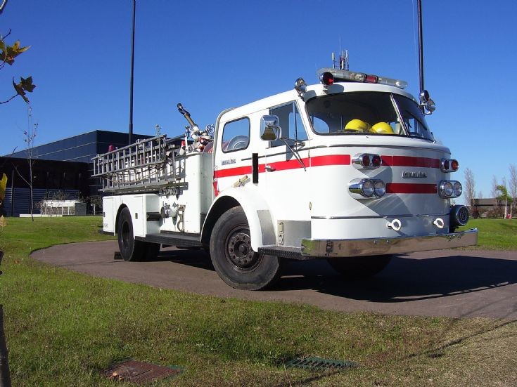 American La France Fire engine Uruguay