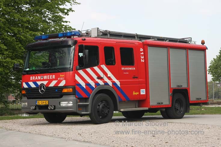 Mercedes Atego pump Brandweer Enschede