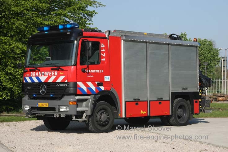 Brandweer Enschede Mercedes Rescue truck
