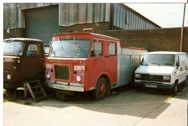 Dennis D  EHO 895K Hampshire Fire Brigade 