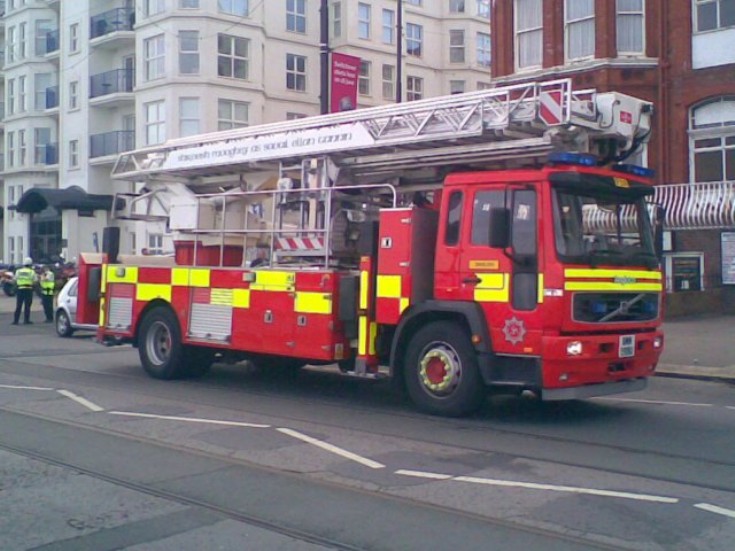 Isle Of Man FRS Volvo FL Angloco Bronto