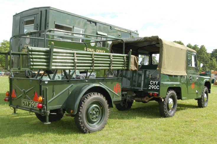 CYY 290C Gypsy Auxiliary Fire Service back
