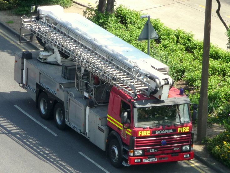 Scania engine from Southend Station