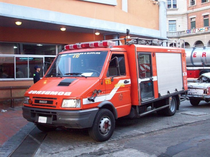 Image of Iveco Fire engine Montevideo Uruguay