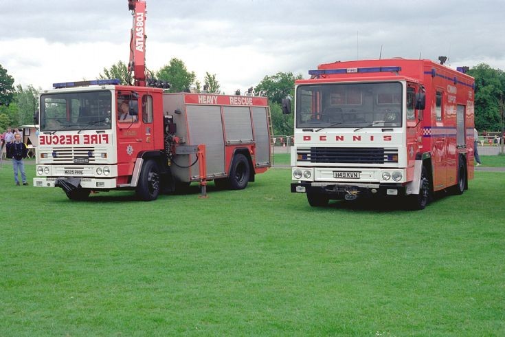 Dennis Fire engines Preston Park