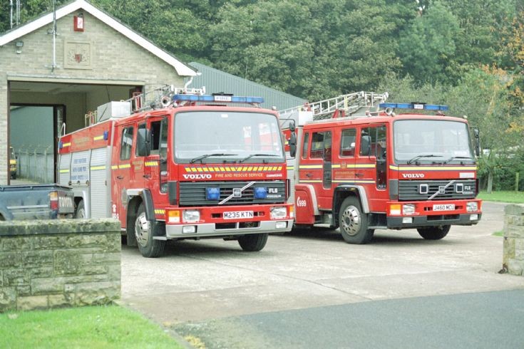 Northumberland Volvo FL6 Fire engines